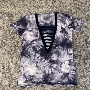 Black Tie Dye Shirt